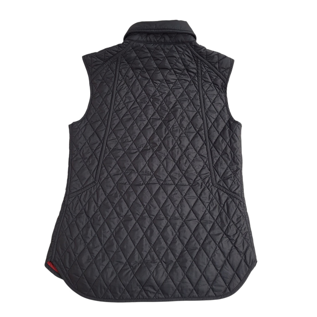 Belstaff Gilet  Black Zipped Quilted UK Women's Size L