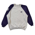 Puma 90s Vintage Grey & Purple Crew Neck Sweatshirt Men's Size XL