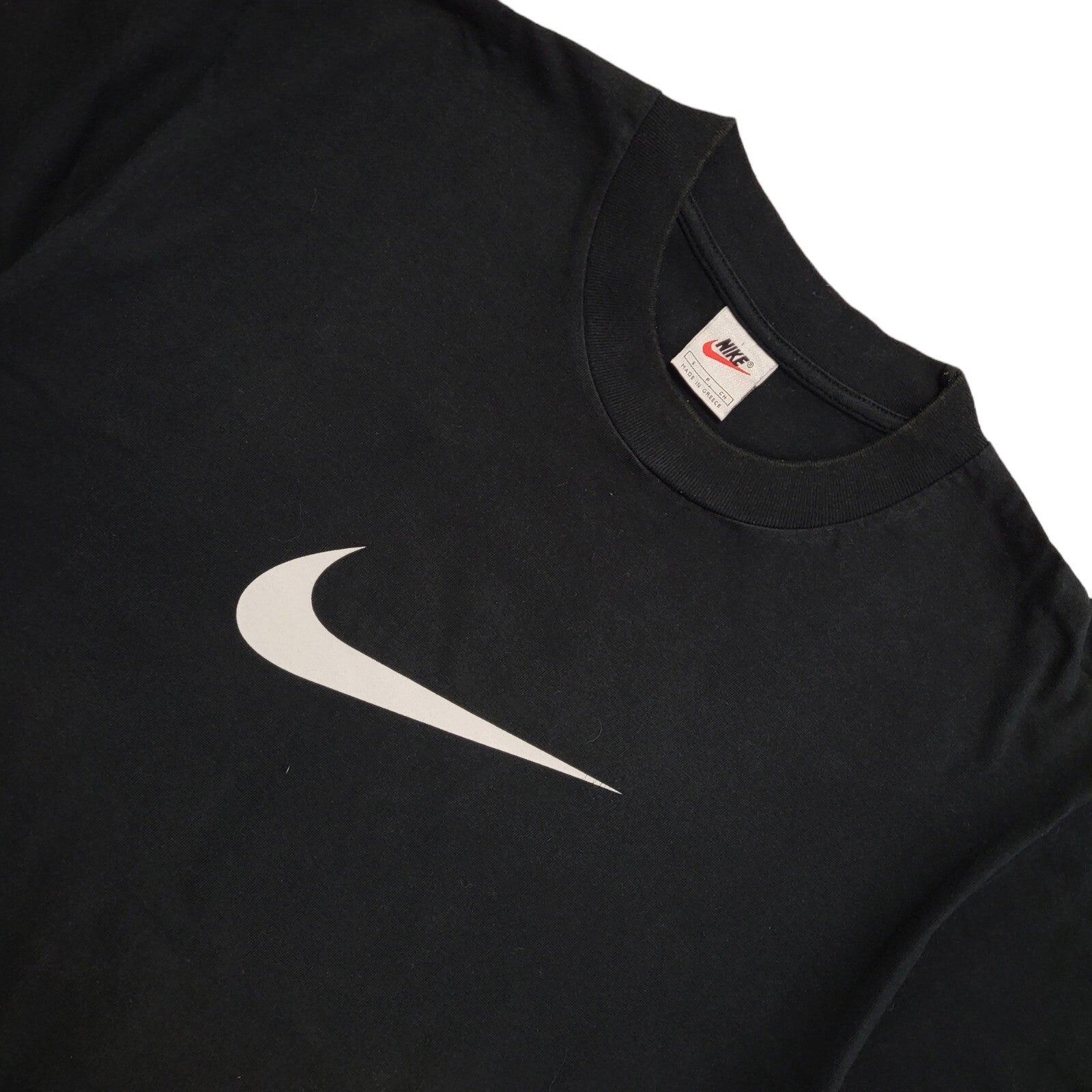 Nike Vintage 90's Black Sports Short Sleeve T-Shirt Mens UK Size S