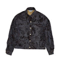 James Meade Vintage 90's Blue & Black Button Up Jacket Womens UK Size 10