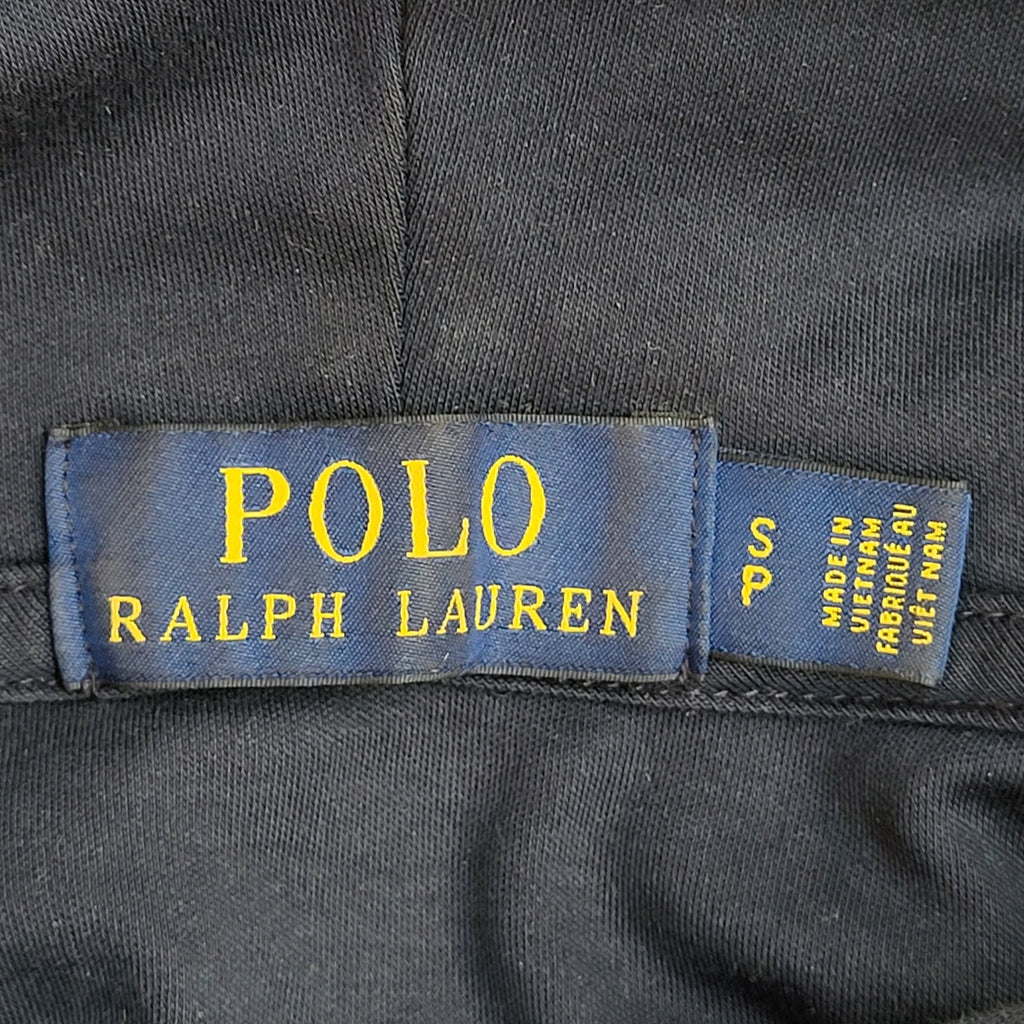 Polo Ralph Lauren Sports Hoodie Navy Blue Pullover UK Women's Size S
