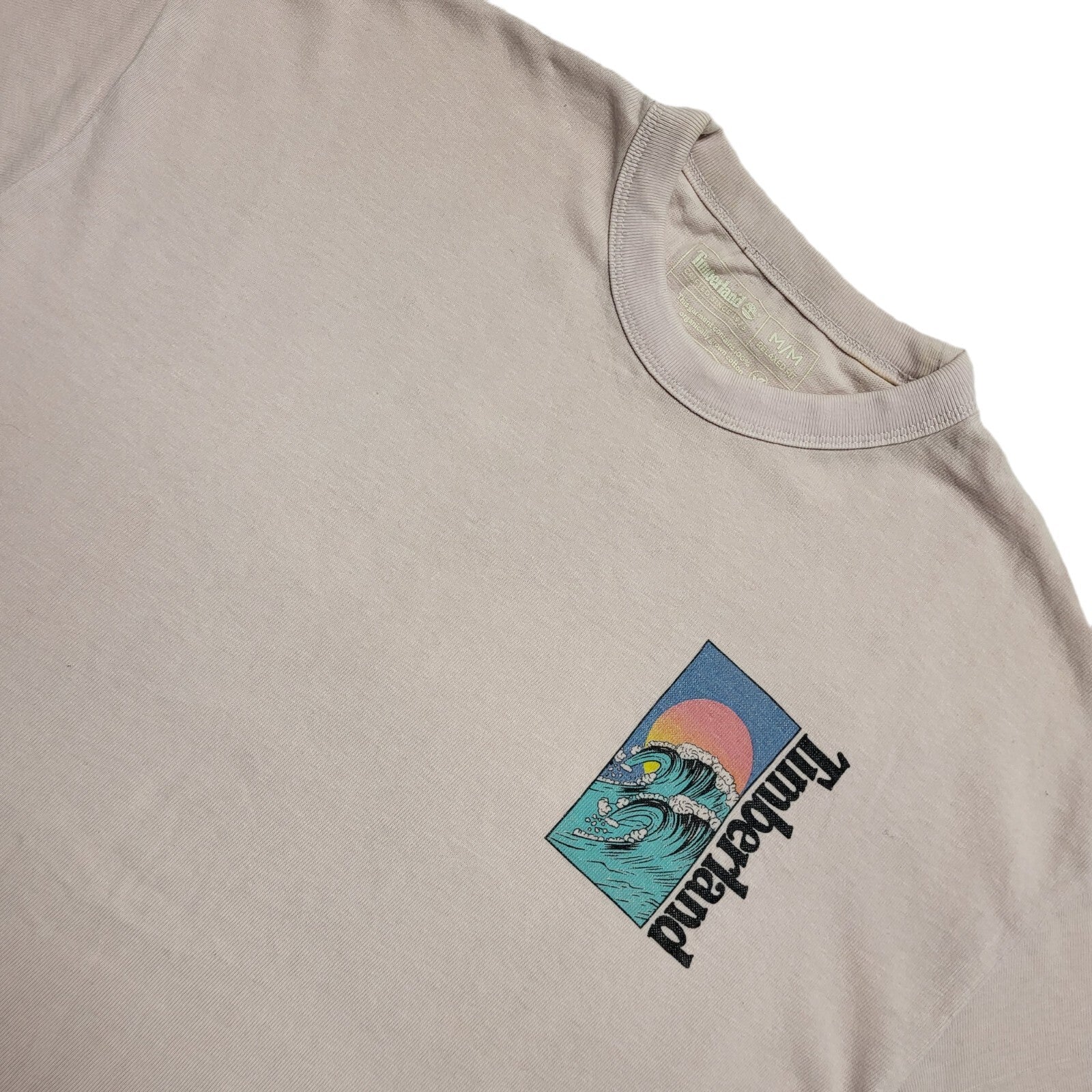 Timberland Vintage 90's Pink Short Sleeve T-Shirt Uk Men's Size Medium