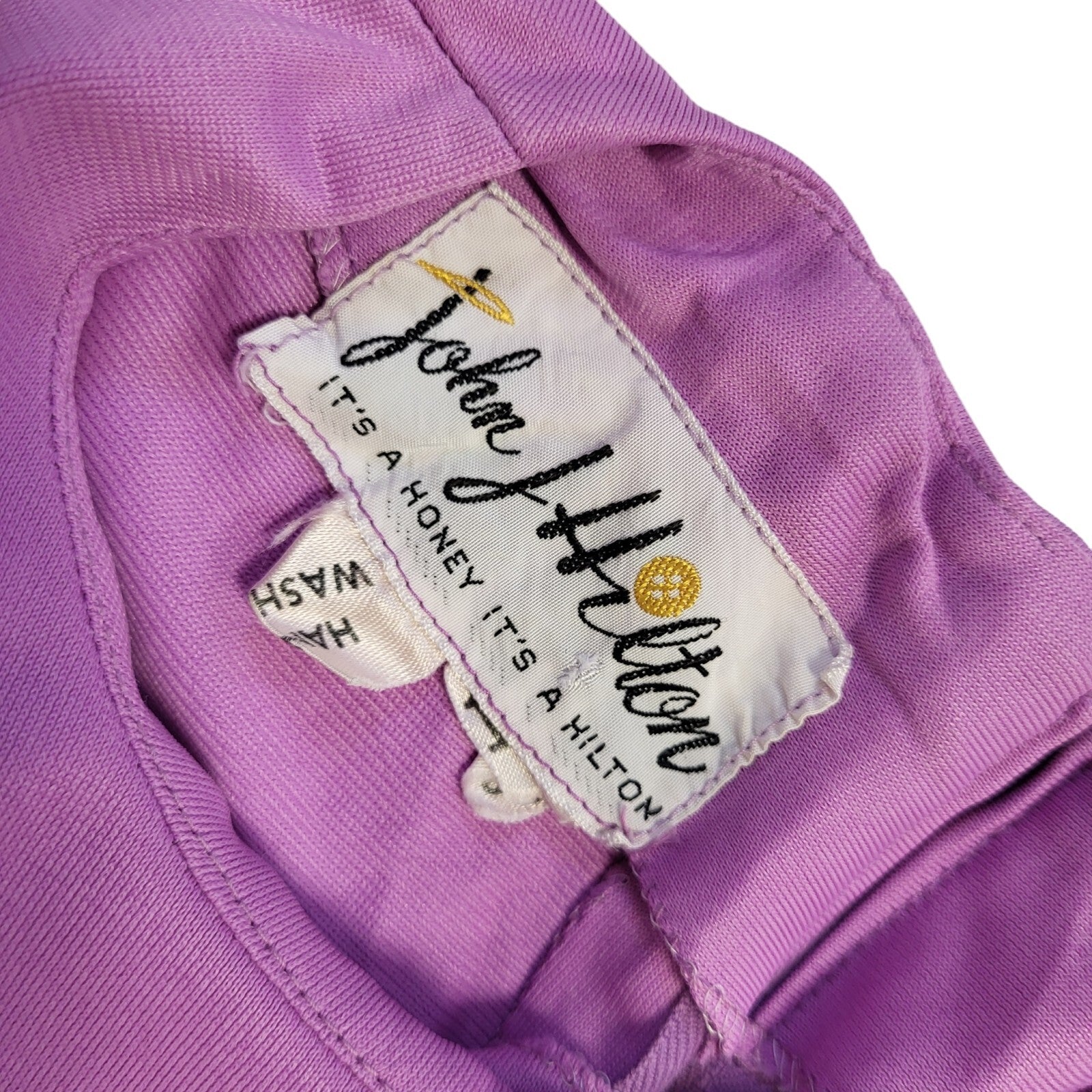 John Hilton 70s Vintage Purple Paisley Maxi Dress Women's 10