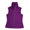 Betty Barclay Purple Y2k Zipped Wool Gilet UK Women's Size 8