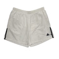 Adidas White Y2k Drawstring Sports Shorts Uk Men's XL Waist 36"