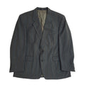 Daks Grey 70s Wool Blend Blazer Suit Jacket Uk Men's Size XL 44"