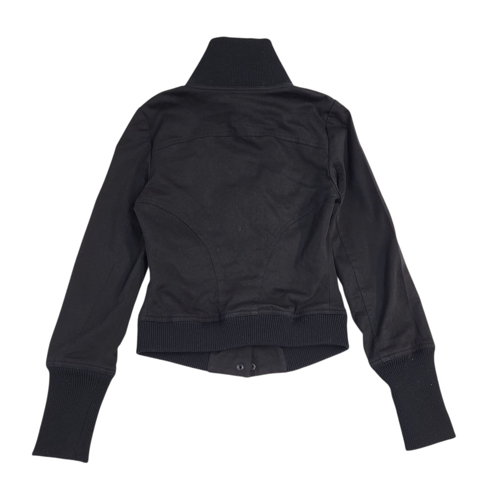 Max & Co Petite Black Snap Fasten Jacket UK Women's Size S
