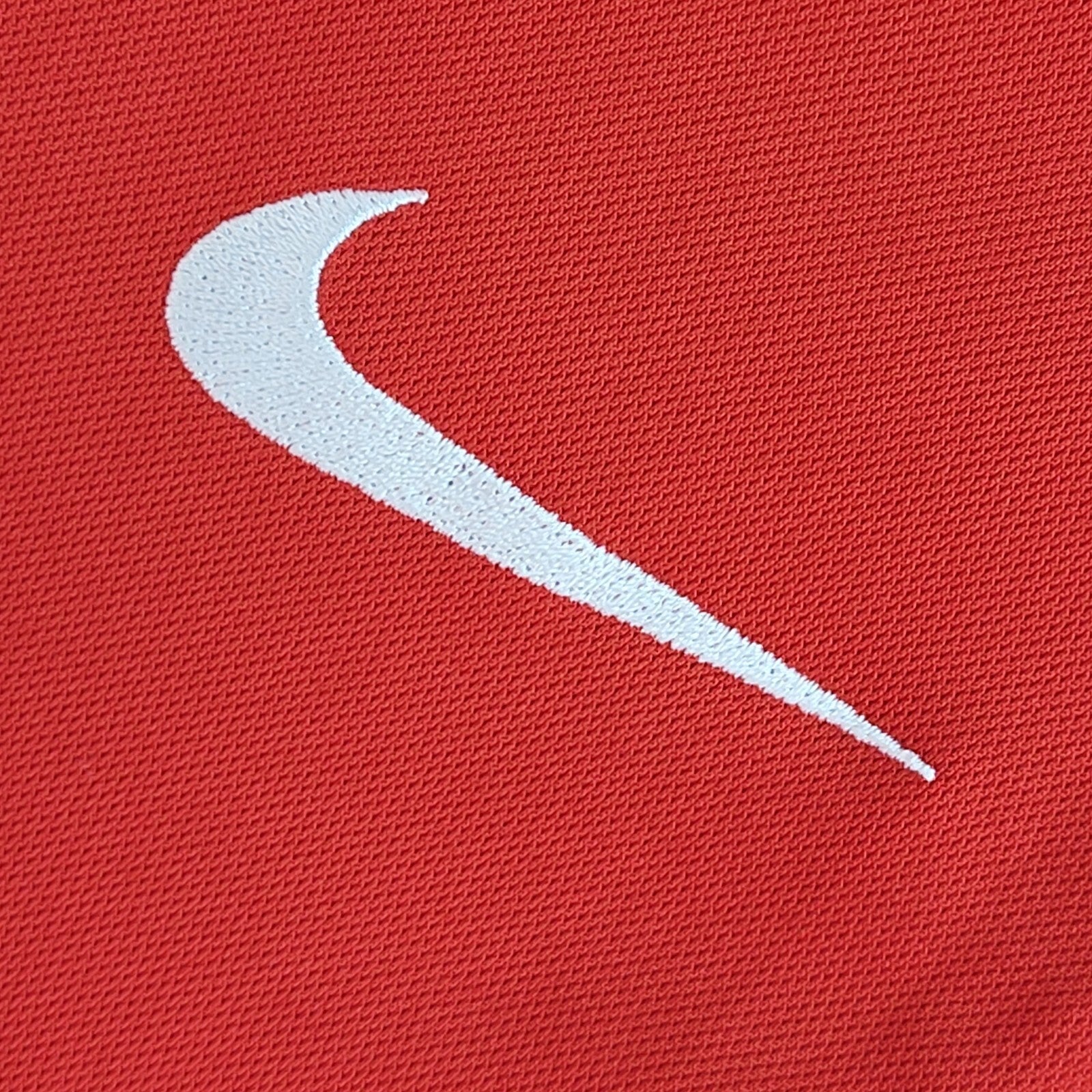 Nike Red Full Zip Sports Modern Tracksuit Top Jacket UK Men's Size S