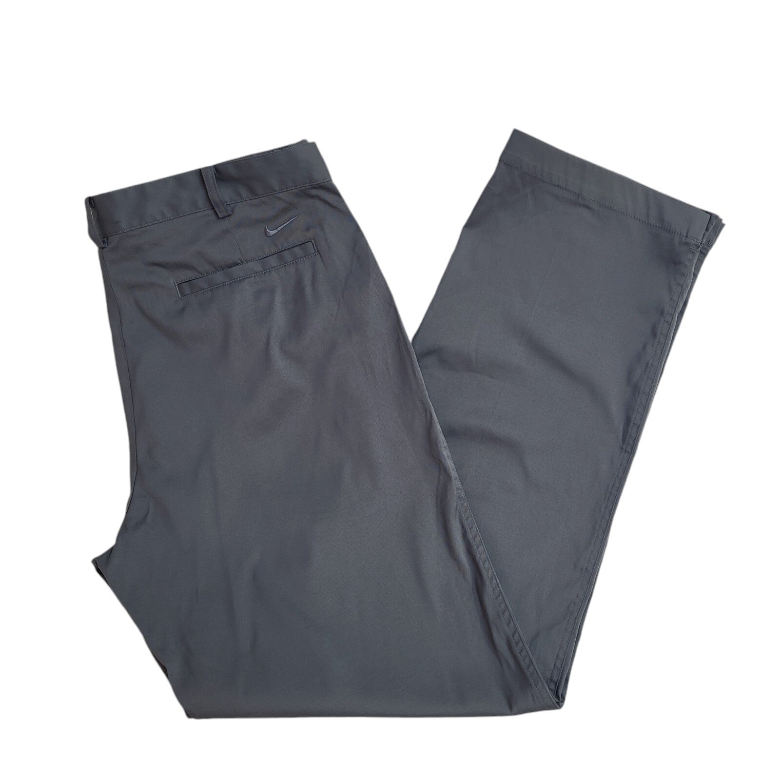 Nike Golf Y2k Vintage Grey Active Wear Straight Trousers Uk Men's XL W36 L32