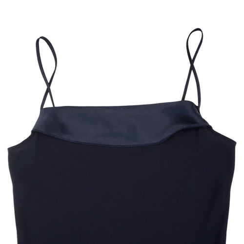 90s Vintage New Look Navy Evening Strappy Pencil Dress Women's Size 12
