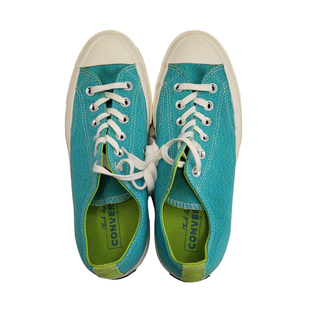 Converse Blue White Lace-up Sports Casual Women's Trainers Uk Size 6