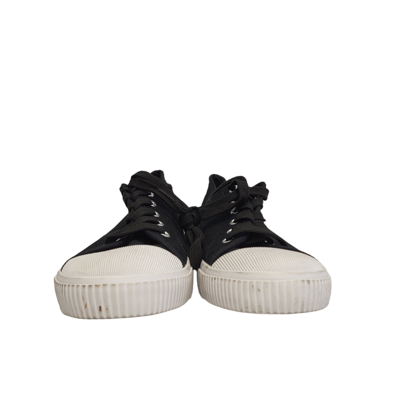 Ellesse Black & White Lace-up Sports Pumps Trainers Uk Women's Size 8