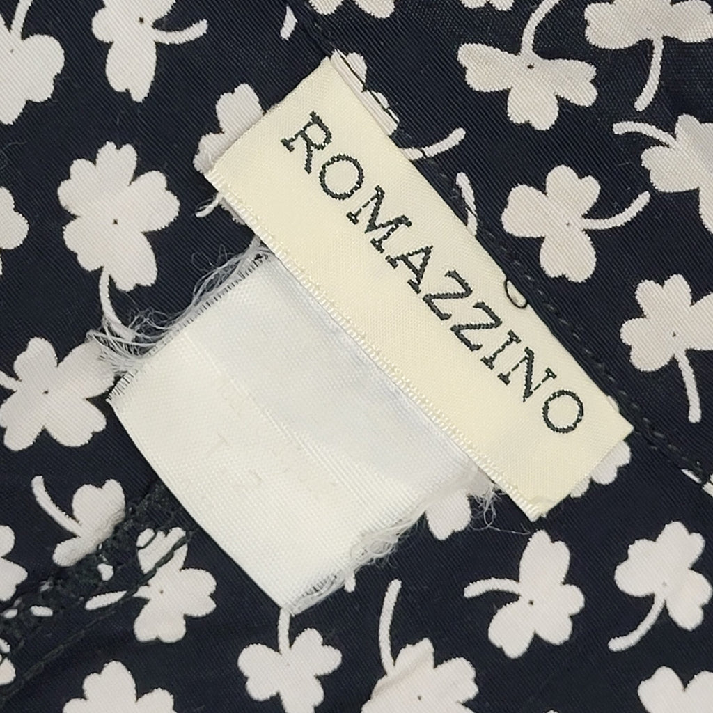 90s Vintage Romazzin Buttoned Daywear Dress Women's Size M 10