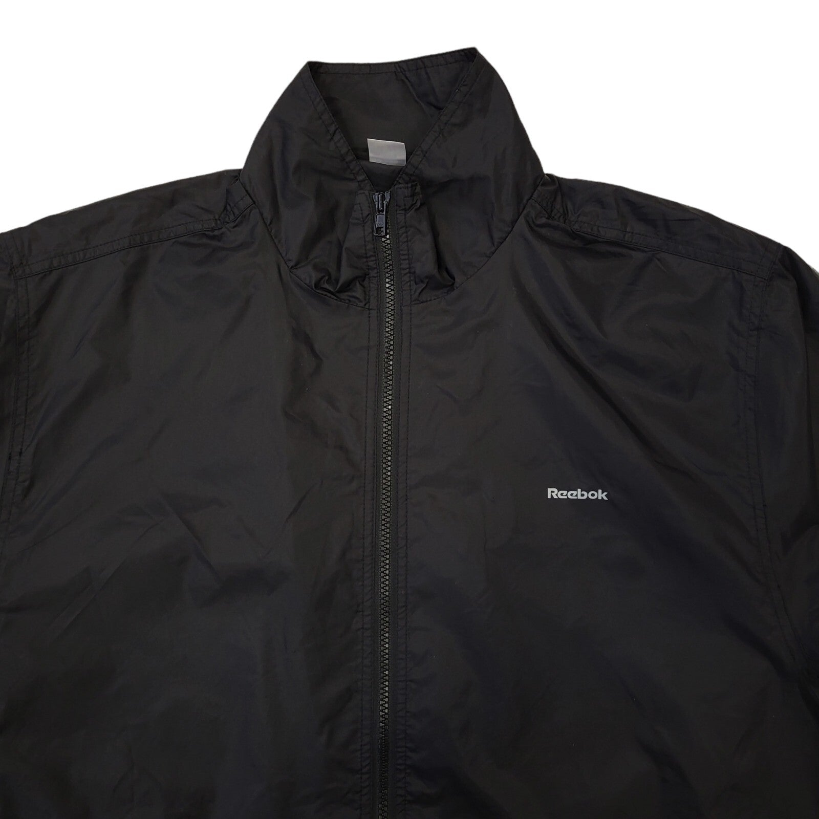 Adidas Black 90s Vintage Windbreaker Active Wear Sports Jacket Uk Men's Size S