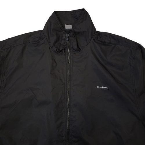 Adidas Black 90s Vintage Windbreaker Active Wear Sports Jacket Uk Men's Size S