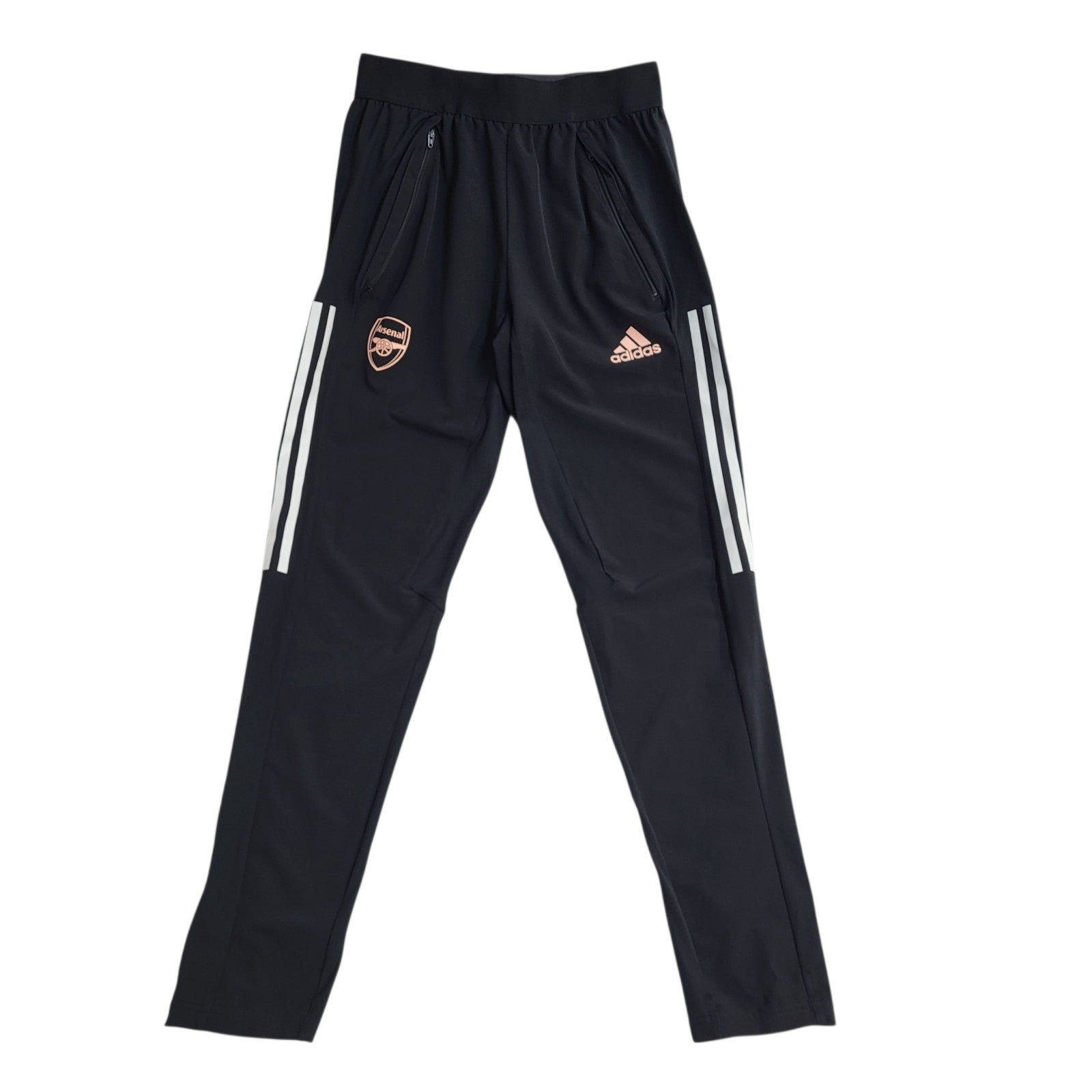 Adidas Y2K Black Arsenal Skinny Tracksuit Bottoms Men's S W30 L28