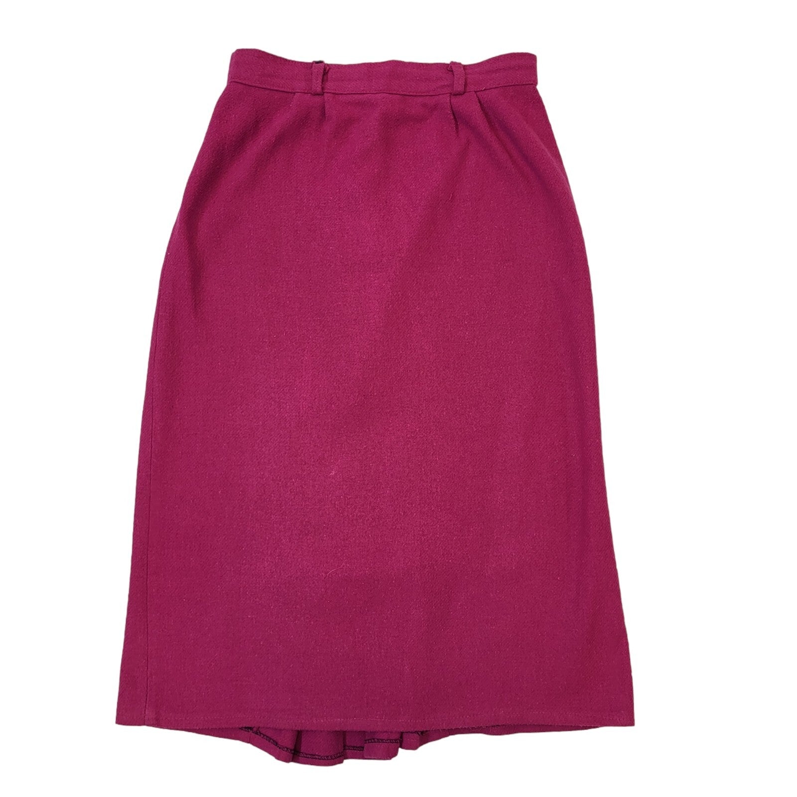 80s Vintage Pink Pencil Skirt Women's Size 14 W30 Eu 42