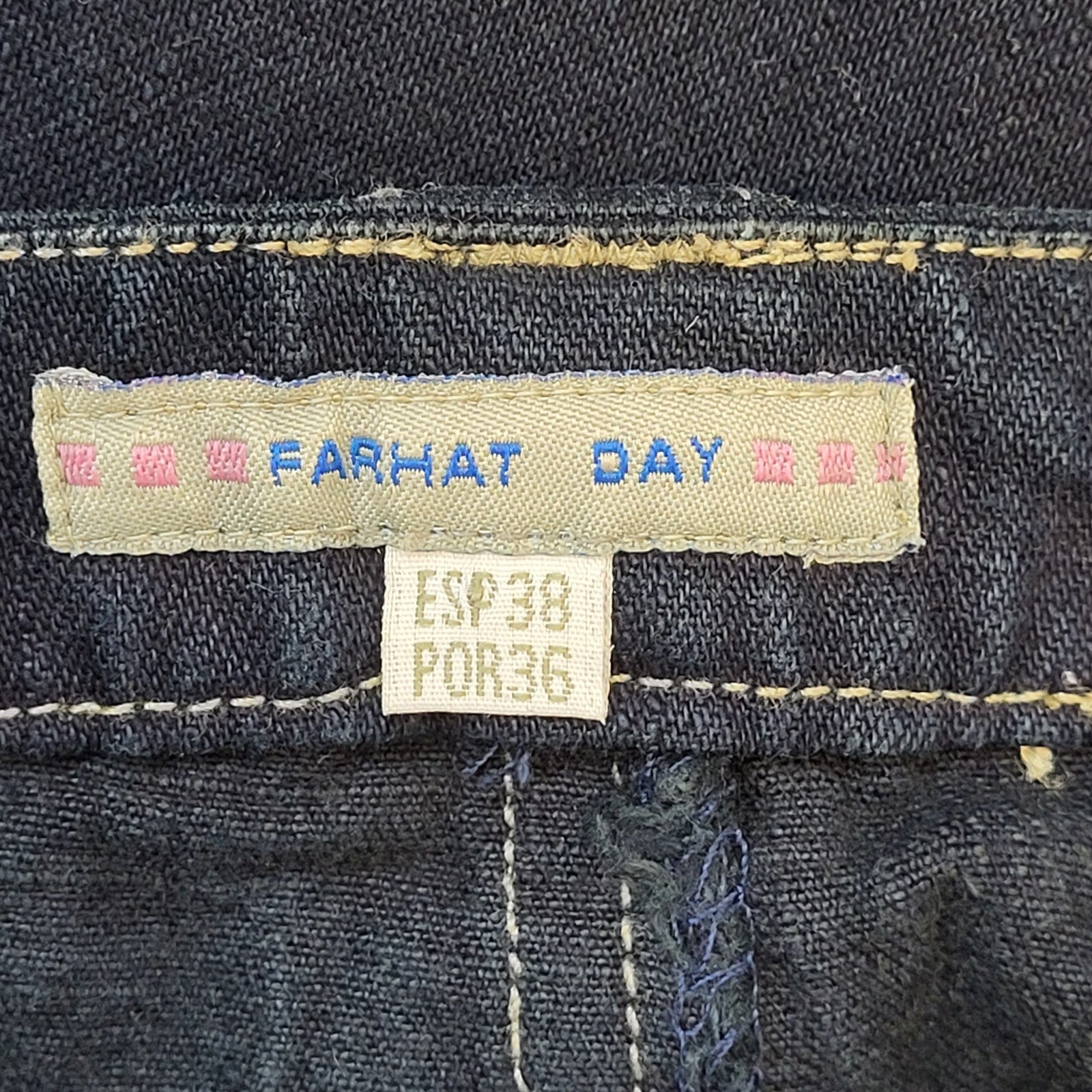Y2K Vintage Long Denim Skirt Women's Size 12 W30
