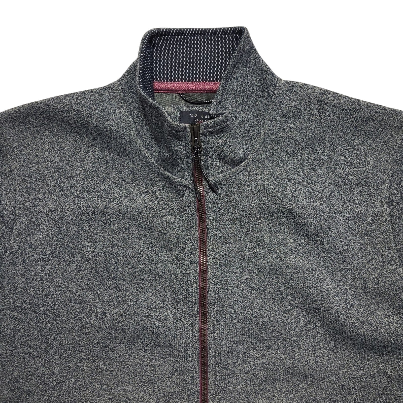Ted Baker Blue Zipped Jacket Uk Men's Size Large