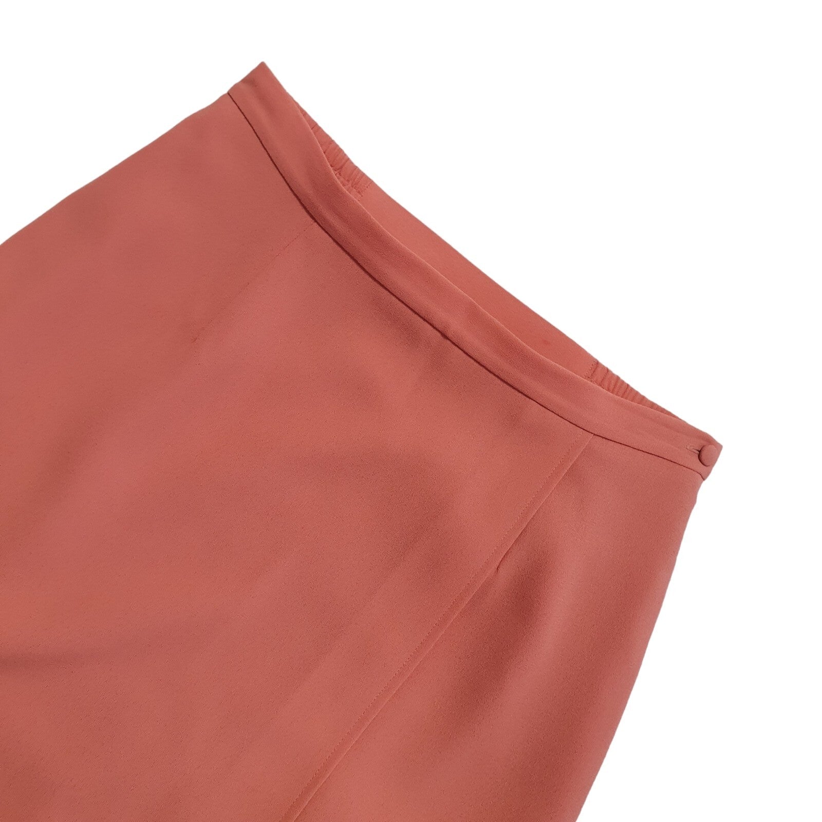 Opium By Poppy Vintage 90's Pink Long A-Line Skirt Womens UK 12 W30