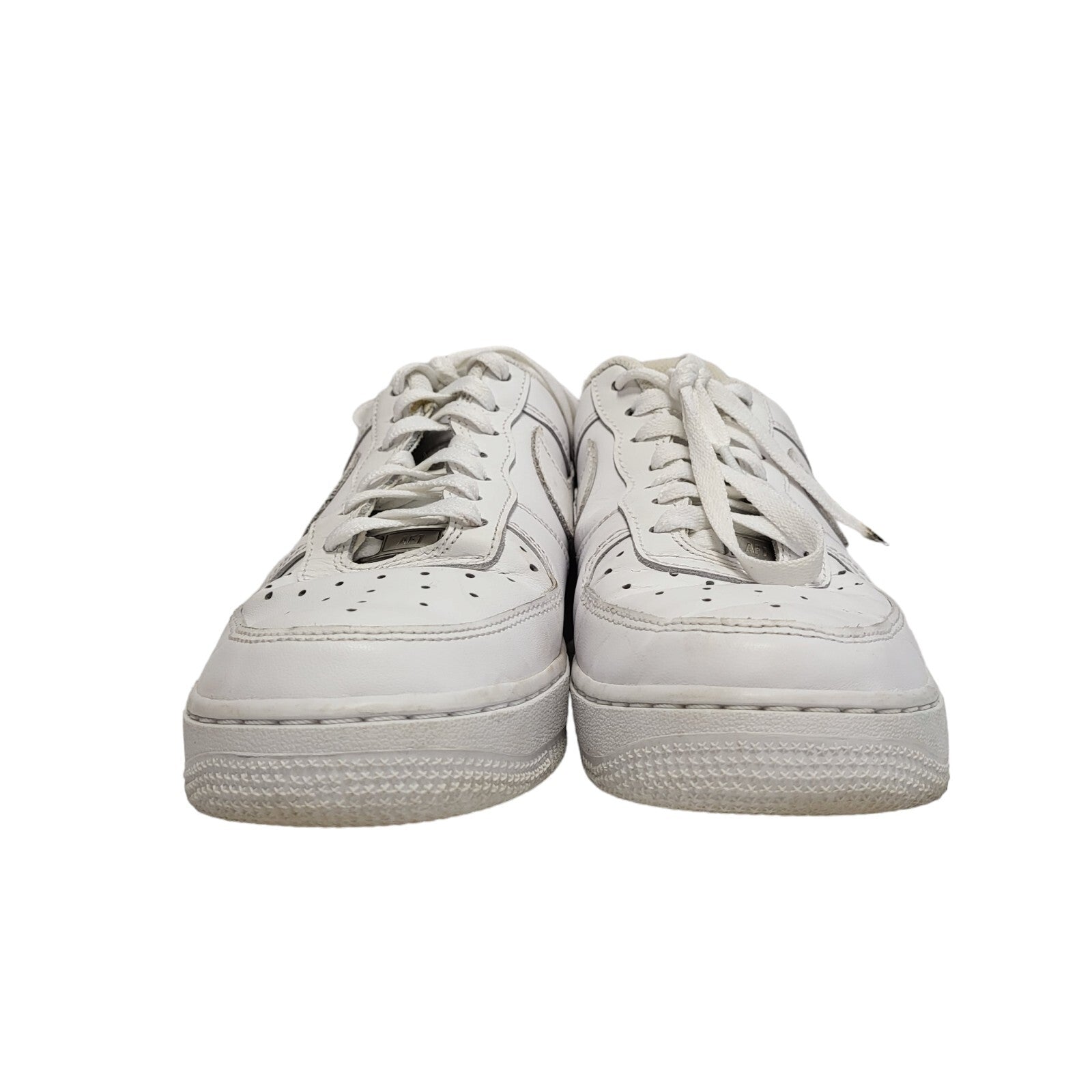 Nike Air Force 1 Low White Leather Women's Trainers Uk 6