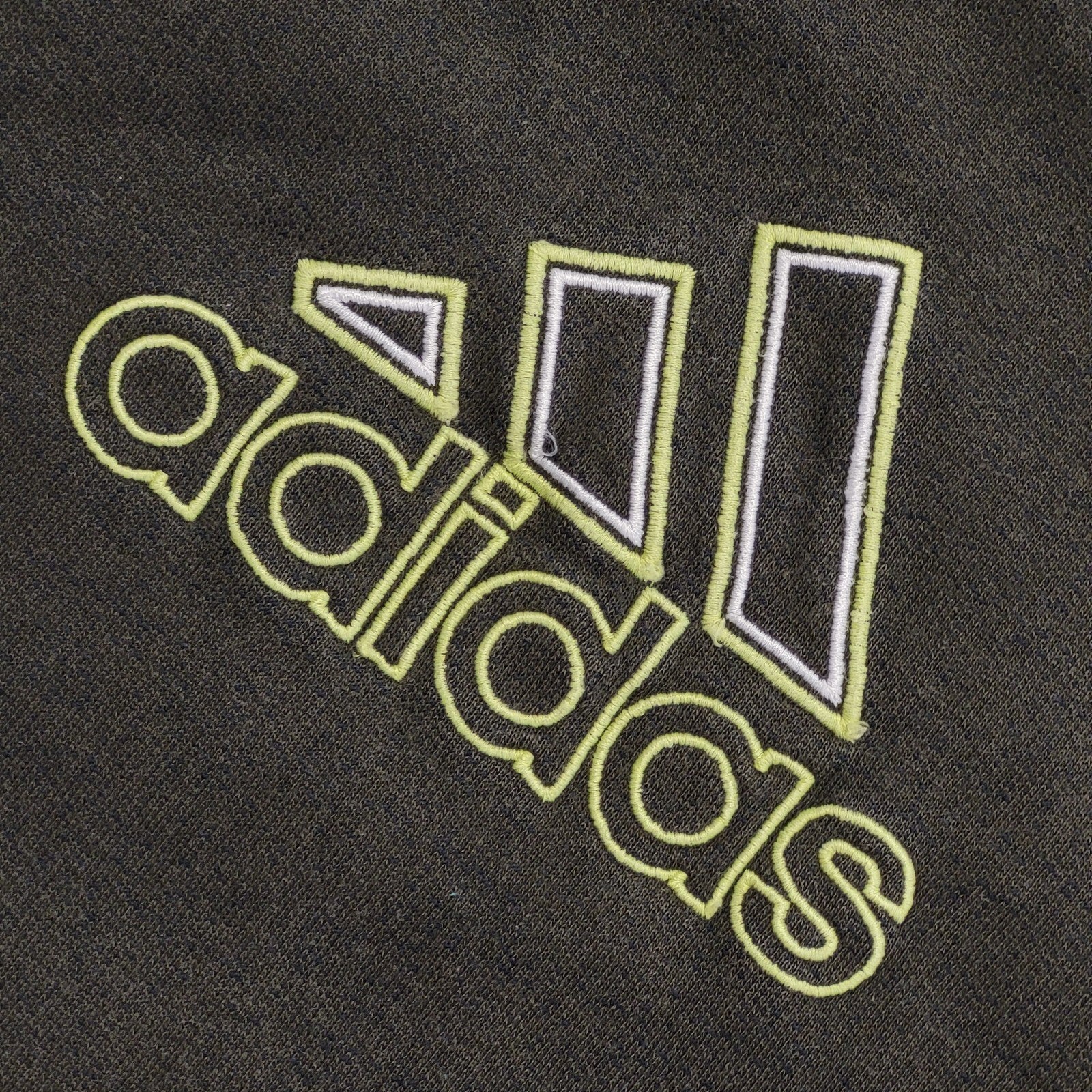 Adidas Dark Grey Vintage 90s Sweatshirt Uk Men's Size Medium