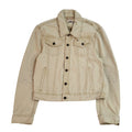 Tommy Hilfiger Beige 90s Vintage Denim Jacket Uk Women's Size XL