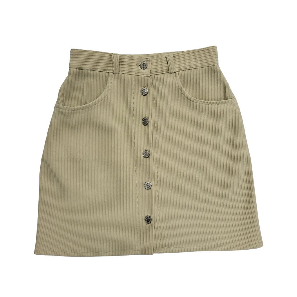 Bay Trading 90s Beige Mini Skirt Uk Women's Size 10 W28