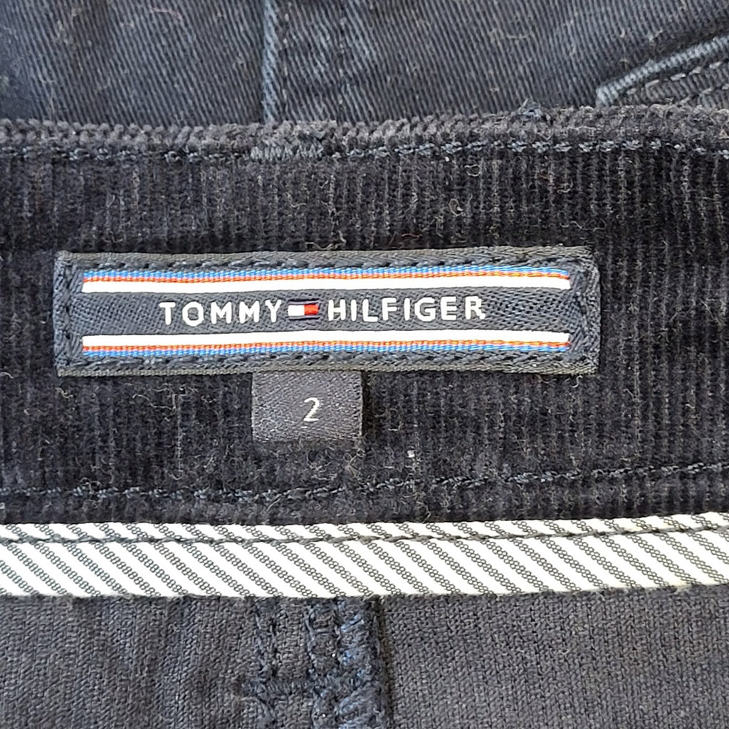 Tommy Hilfiger Corduroy Blue Mini Skirt Women's Size 10 W28