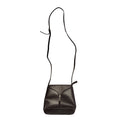 Vintage Brown Faux Leather Shoulder Bag Uk Women's Size 7" x 7.5"
