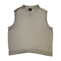 Wilson Tennis 90s Beige V-Neck Sweater Vest Men's Size 2XL