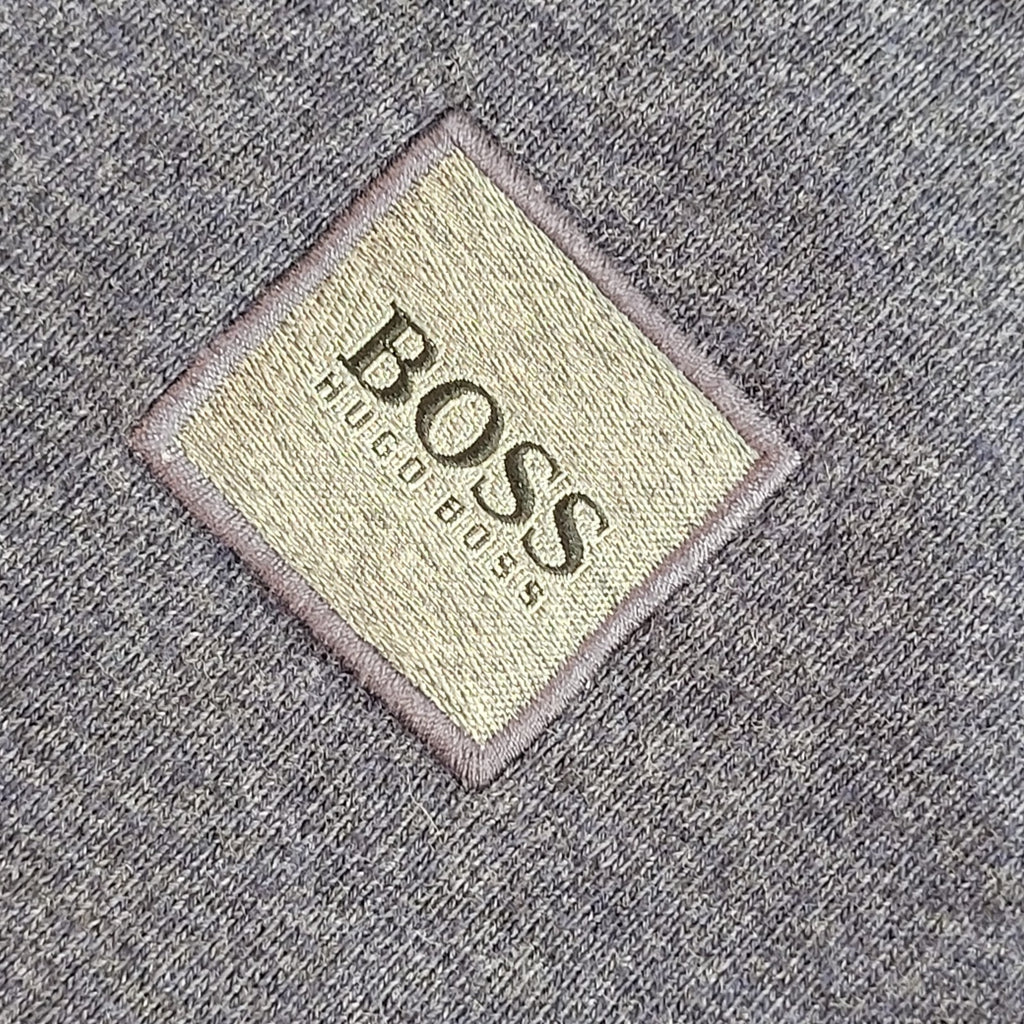 Hugo Boss Sweatshirt Blue & Grey Crew Neck Modern UK Men's Size M