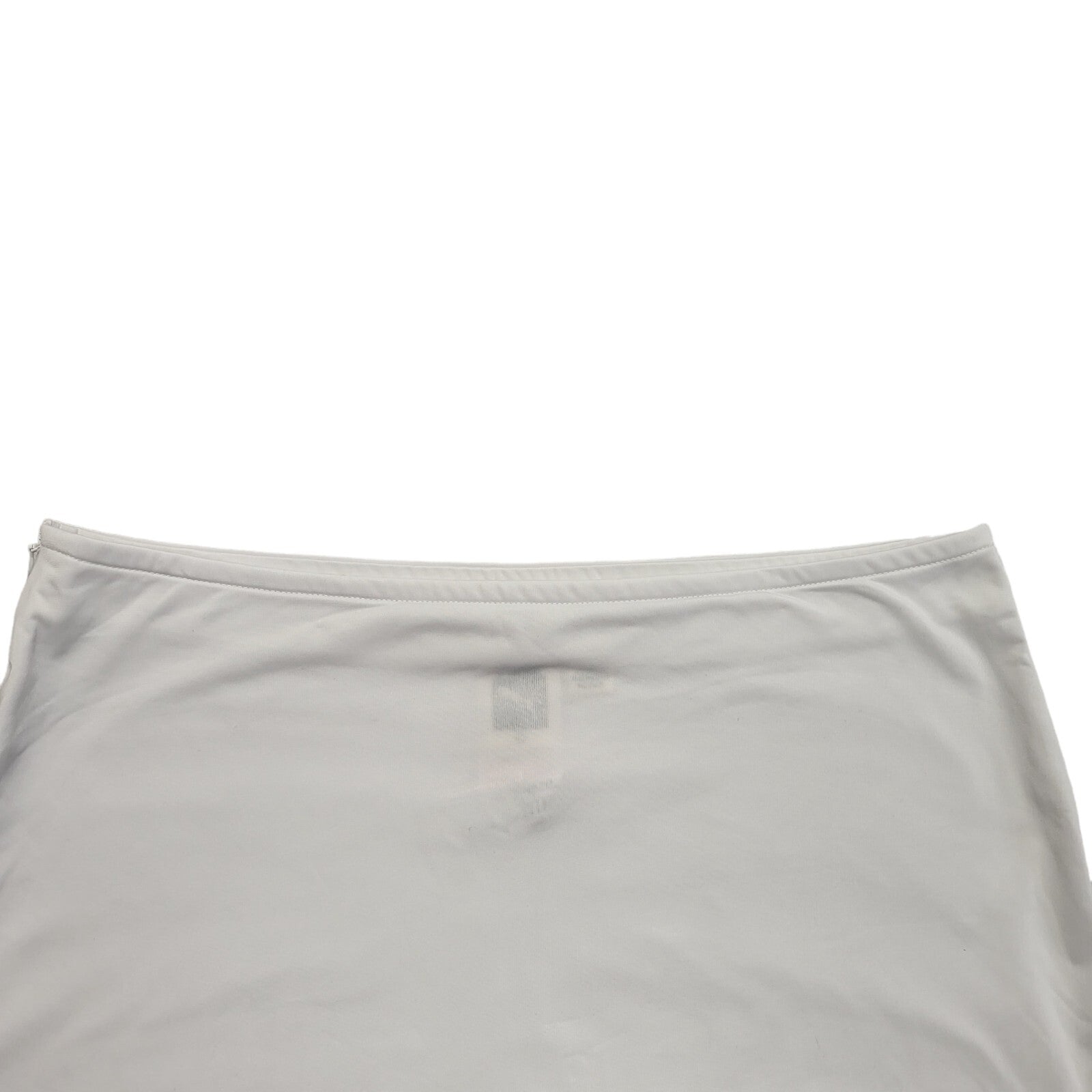Puma Y2K Vintage White A-Line Sports Zip Up Skirt Womens UK Size Large