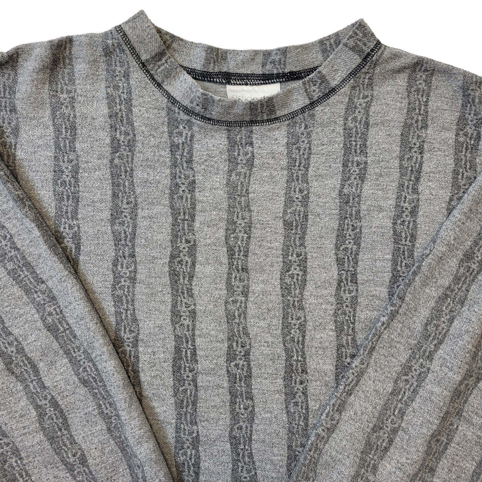 Adidas 90s Vintage Stree Grey Over-sized  Sweatshirt Men's Size Medium