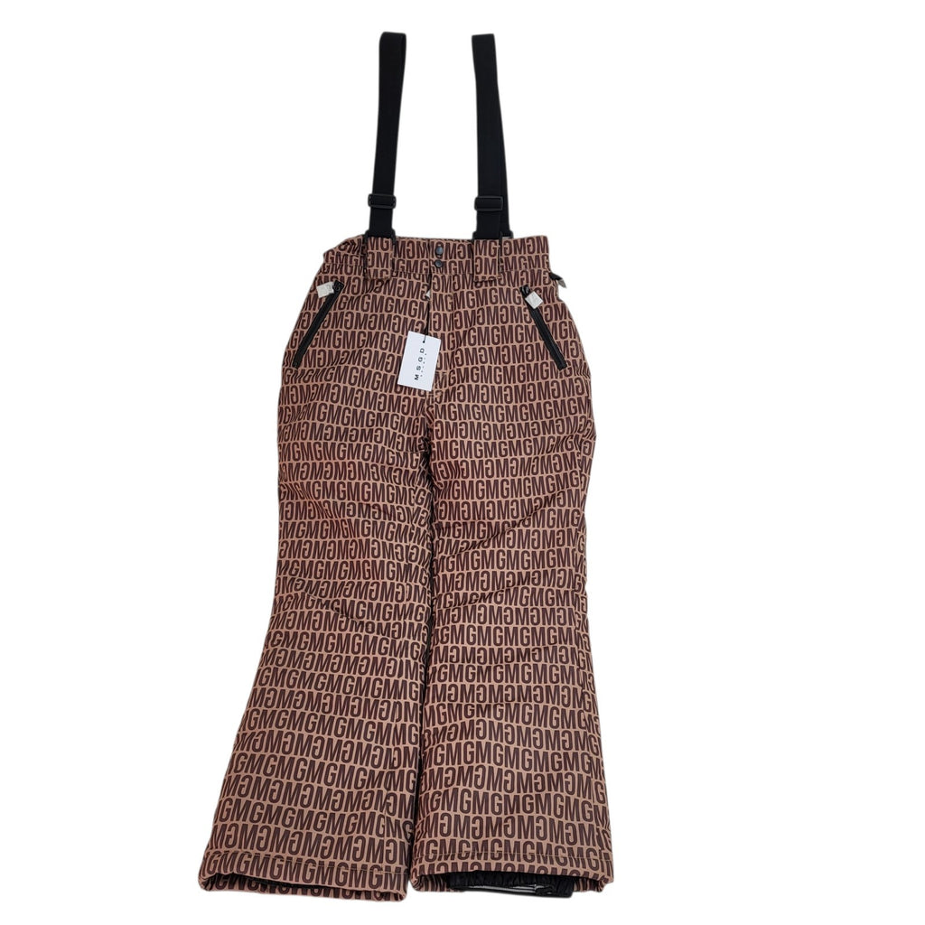 MSGD Sports Ski Trousers Brown Waterproof Uk Women's Size M 10 W28 L27 Bnwt