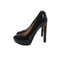 Guess Black Vintage Slip-on Heels Shoes Uk Women's Size 2