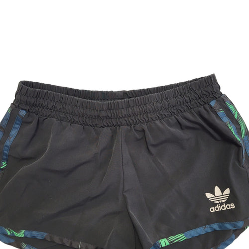 Adidas Vintage Y2K  Black Sports Gym Shorts Uk Women's Size 8 W26