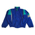 Vintage 90's Blue Zip & Snap Jacket UK Men's Size Small