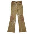 Jota Mas Ge Y2K Vintage Brown Bootcut Trousers Women's Size 12 W30 L32