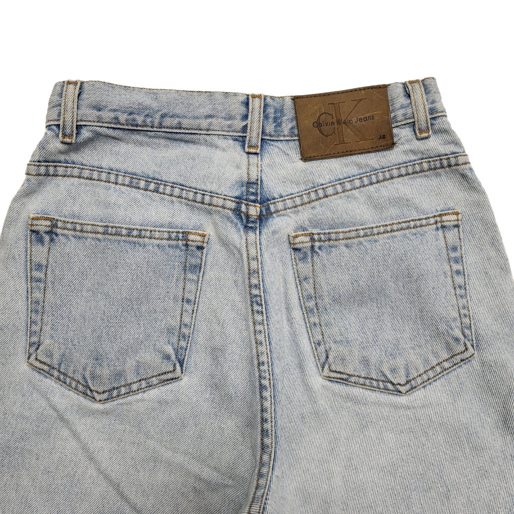 Calvin Klein Vintage 80's Light Blue Tapered Jeans Womens UK Size 6-8 W26 L30