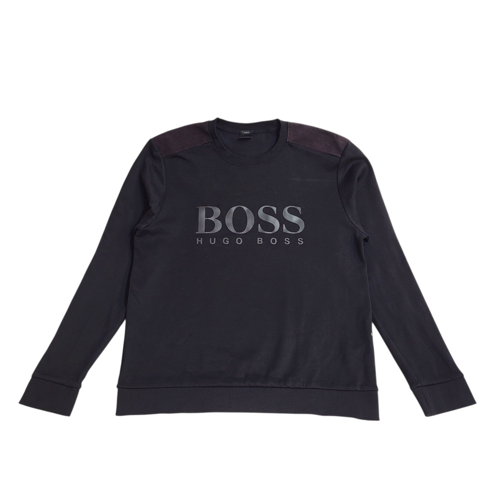 Hugo Boss Modern Sweatshirt Black  Crew Neck UK Men's Size XL