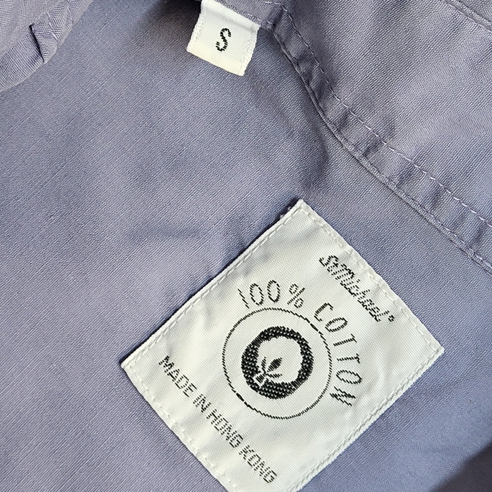St Michael Y2K Blue Relaxed Fit Short Sleeve Shirt Men's UK Size S