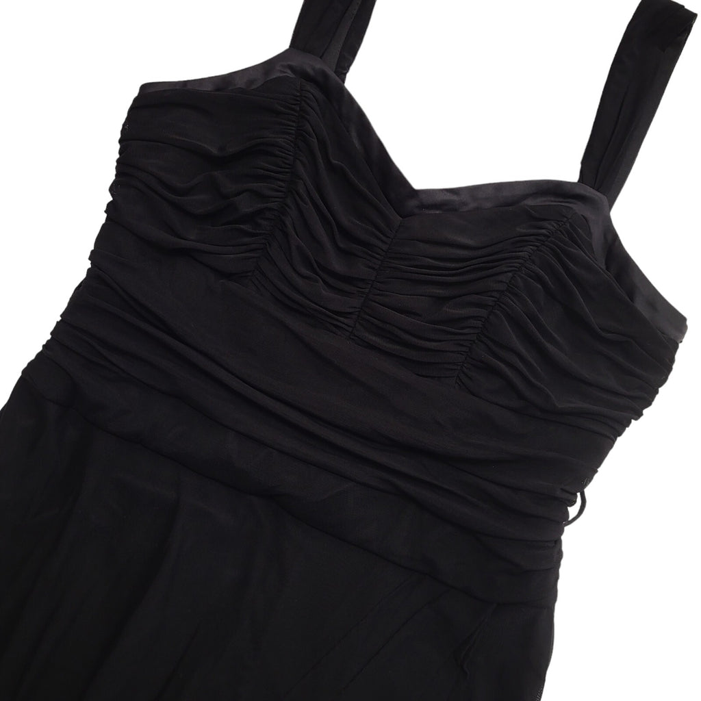 Next 90s Vintage Black Sleeveless Party Dress Women's Size 14