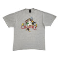 Warner Bros Looney Tunes Grey Vintage 90s T-Shirt Uk Men's Size XL