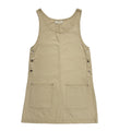 Express Vintage 90s Beige Sleeveless Denim Dress Uk Women's Size 12 W30-34