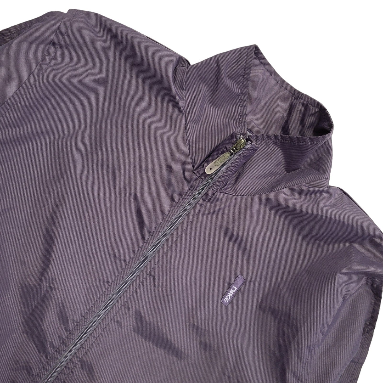 Nike Vintage Y2K Purple Full Zip Sports Jacket Uk Women's Size Medium