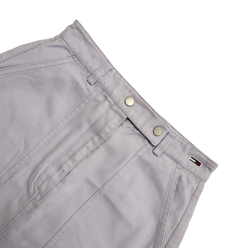 Tommy Jeans Purple Denim Mini Skirt Uk Women's Size Small W26