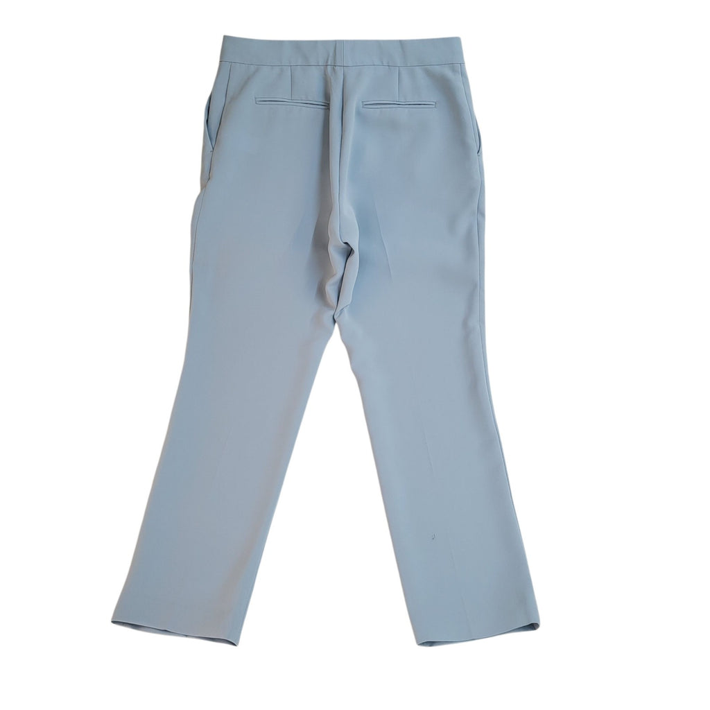 Reiss Dress Trousers Blue Tapered Leg Uk Women's XL 14 W32 L28 Bnwt