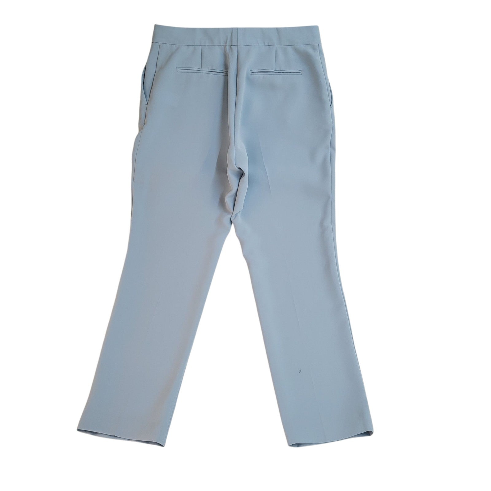 Reiss Dress Trousers Blue Tapered Leg Uk Women's XL 14 W32 L28 Bnwt