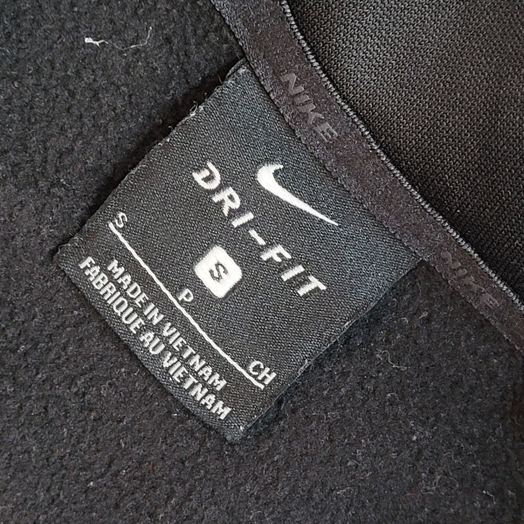 Nike Black 1/4 Zip Sports Modern Tracksuit Top Jacket UK Men's Size S